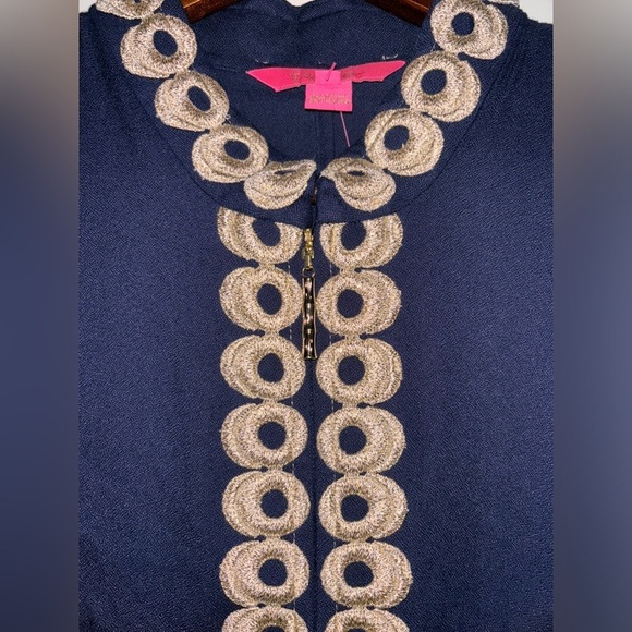 Lily Pulitzer Jane‎ Shift Dress Coastal Cruisewear Nautical Shopping NEW Women 4 - Picture 5 of 11